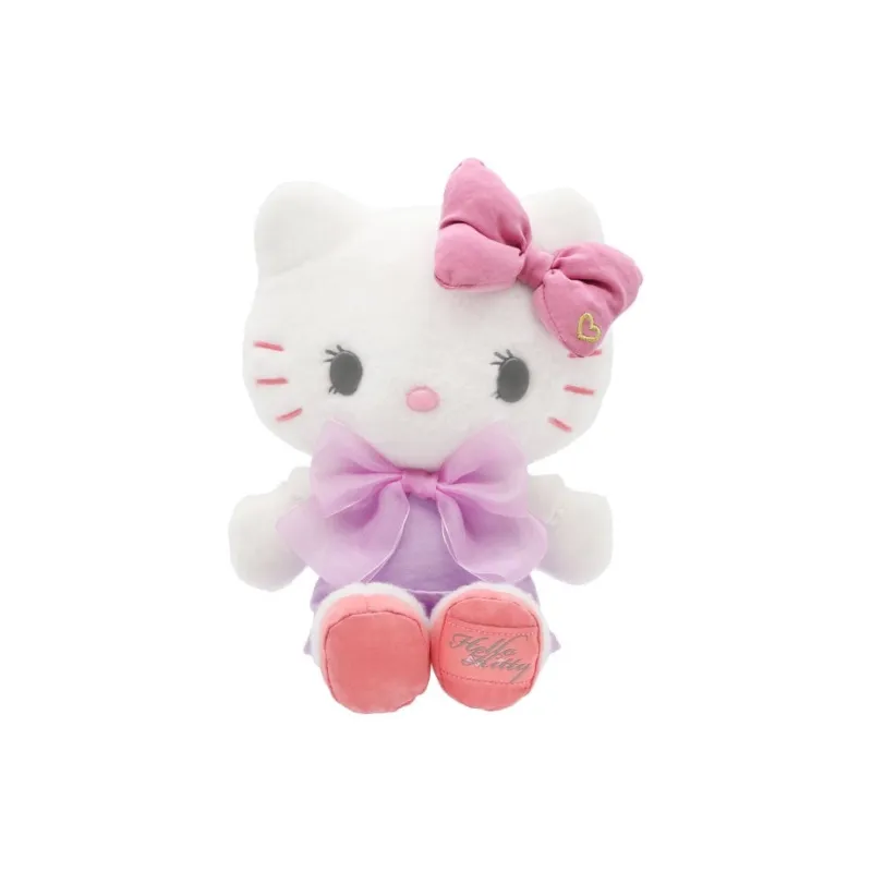 Sanrio Hello Kitty Bowknot Dolls Plush Doll 20cm High-1