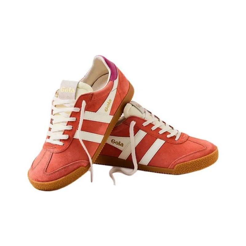FREE PEOPLE Gola Elan Low-Top Casual Shoes Women's Orange-3