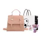 Pink+Exclusive Shopping Bag+Greeting Card+Dried Flower
