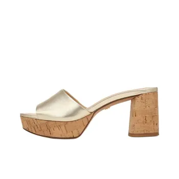 VERONICA BEARD Slide Slippers 7cm Women's Gold