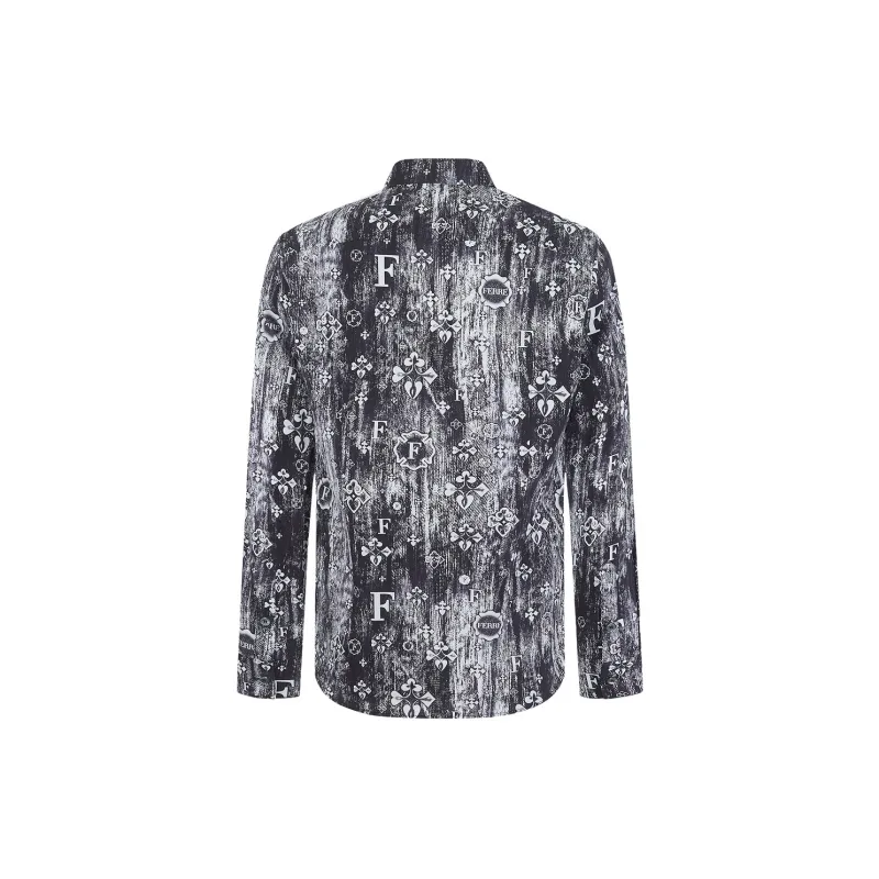 FERRE Shirt Men's Gray Heather Edition-1