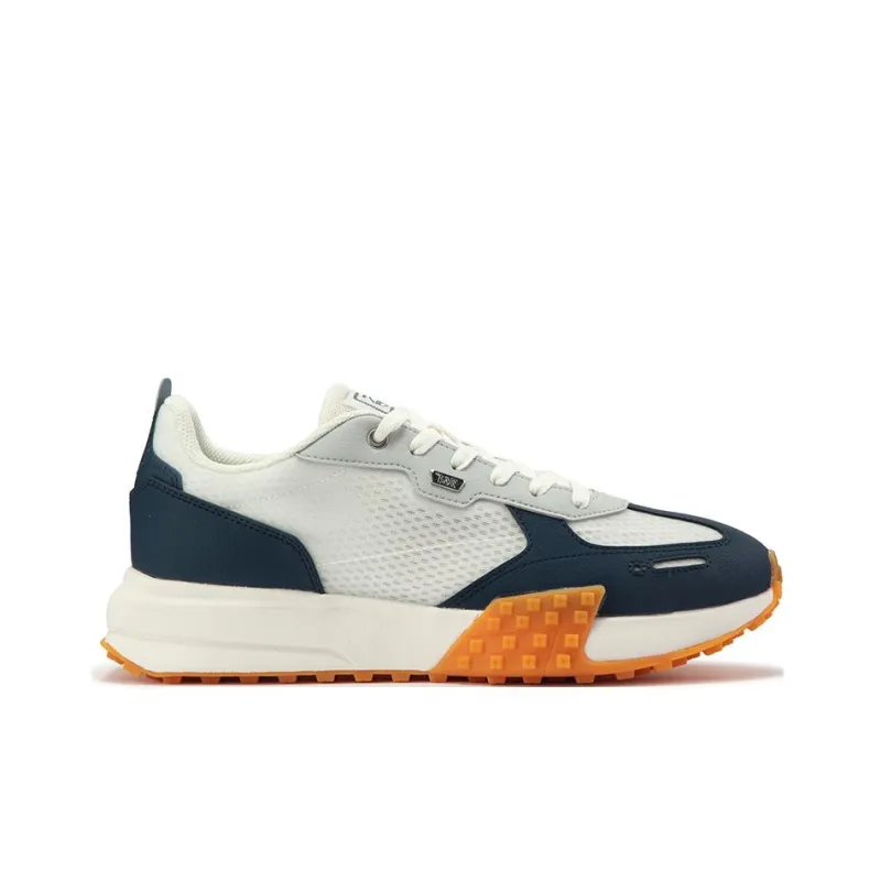 361° Cushioning And Breathable Low Top Casual Running Shoes Men's Blue White-1