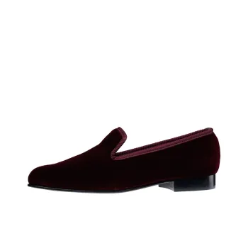 CROCKETT & JONES Albert Loafers Men's Burgundy