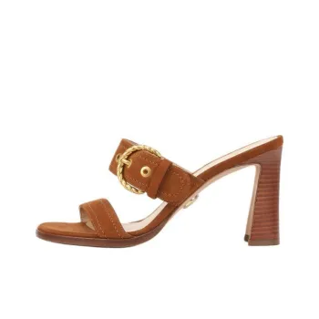 VERONICA BEARD Slide Slippers 7.5cm Women's Brown