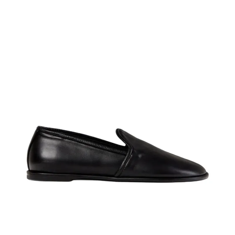 DEAR FRANCES Cigar Loafers Women's Black-1