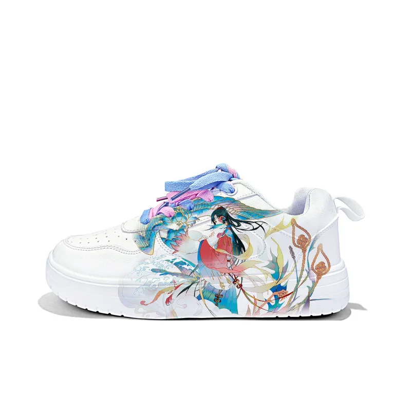 Cold Cicadas Yesterday Lightweight And Breathable Low-Top Skateboard Shoes Unisex-4
