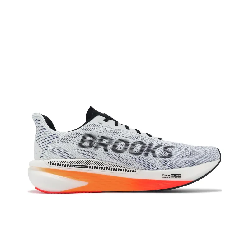 Brooks Hyperion Anti Slip Wear Resistant Low Top Marathon Running Shoes Men's Blue Red Black-1