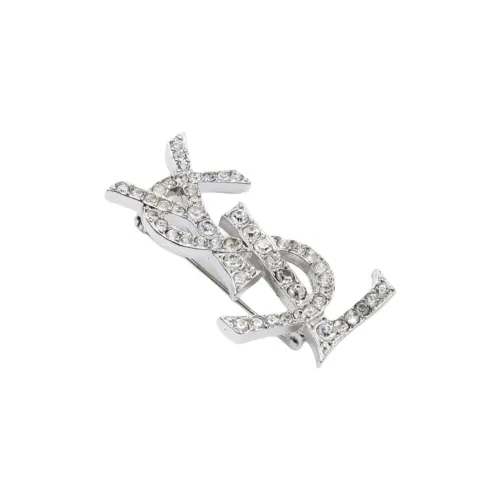 SAINT LAURENT Ysl Brooch