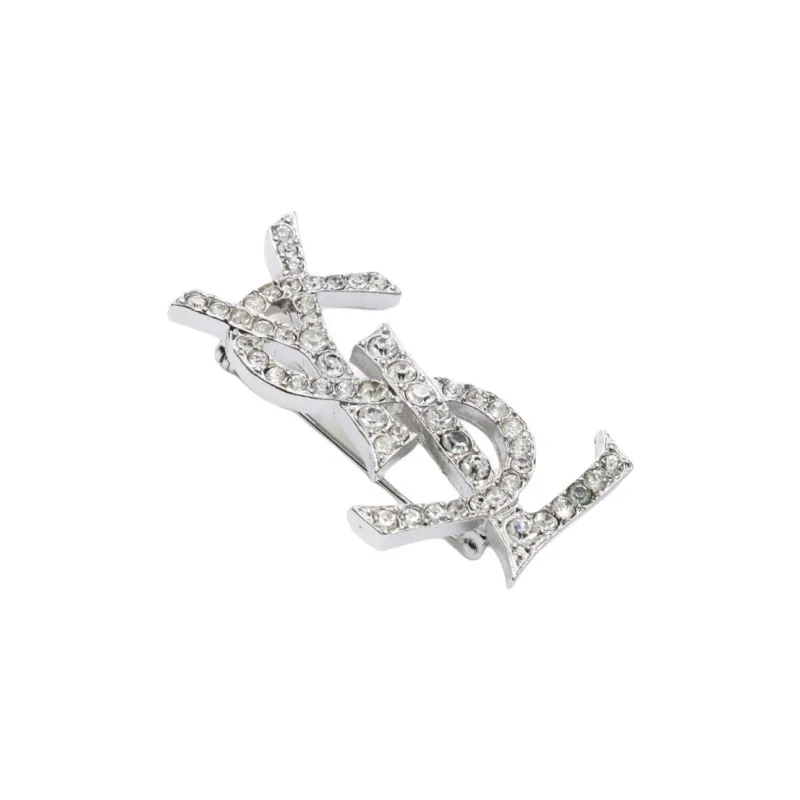 SAINT LAURENT Pre Owned Ysl Brooch-0