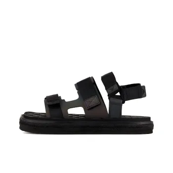 EMPORIO ARMANI One Strap Sandals Men's Black