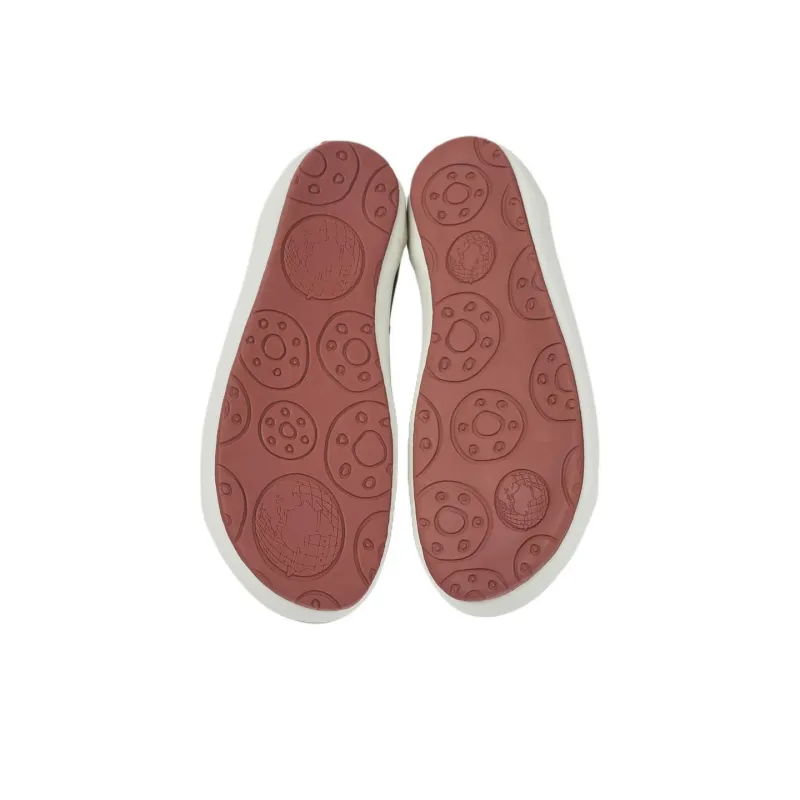 CAMPER Peu Low-Top Canvas Shoes Women's Green-4