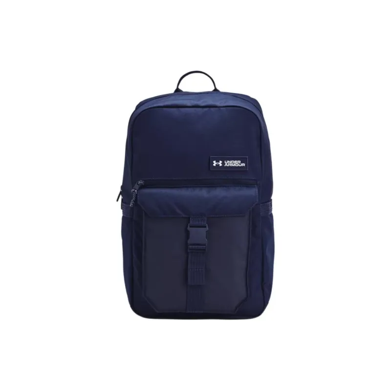 Under Armour Polyester Backpack Regular Men's Midnight Marine-0