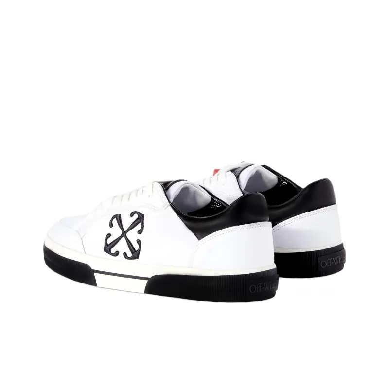 OFF WHITE New Low Vulcanized White Black-3
