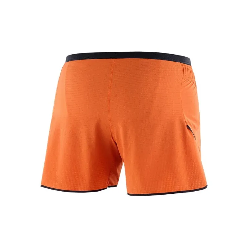 SALOMON SENSE AERO Salomon Sense Aero 5'' Short Sports Shorts Women's Oxidized Red-1
