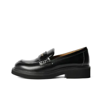 BELLE Loafers 4cm Women's Black, Brown