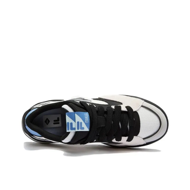 FILA FUSION Kick 2.0 Anti-Slip And Wear-Resistant Lightweight Low-Top Skateboard Shoes Men's Gray Black-3