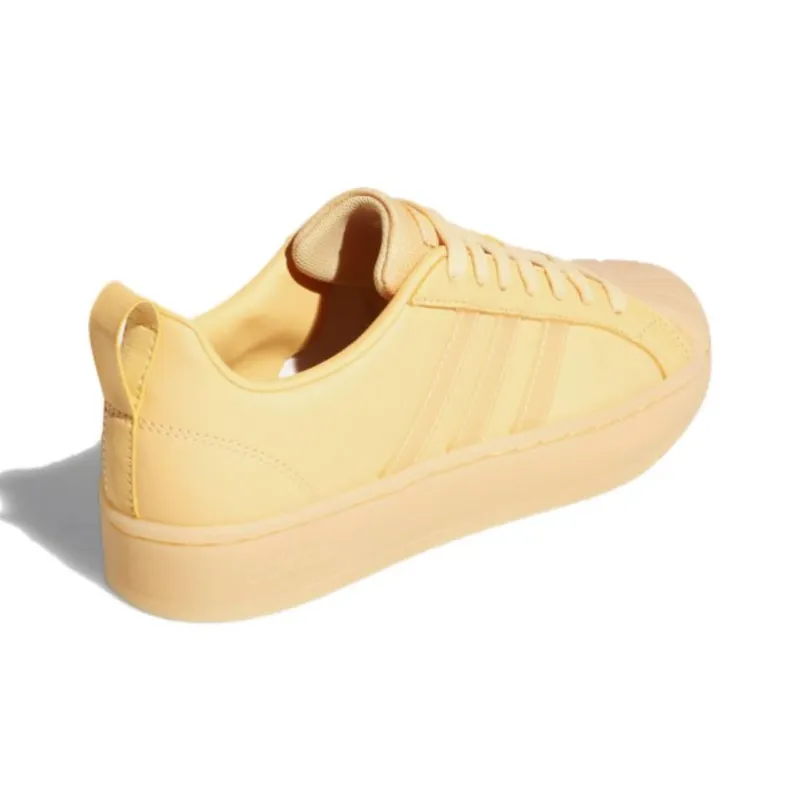 Adidas Non-slip Lightweight Low-Top Skateboard Shoes Women's Orange-3
