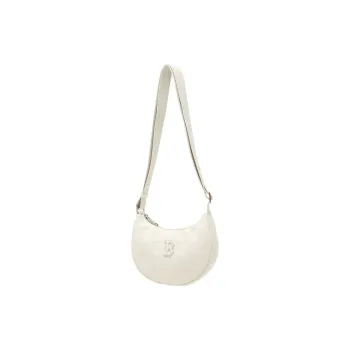 MLB Artificial Leather Crossbody Bag Shoulder Bag Regular Unisex Dark Cream