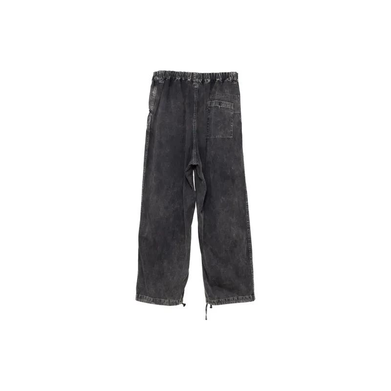 Maison Mihara Yasuhiro Satin Drawstring Pants-1