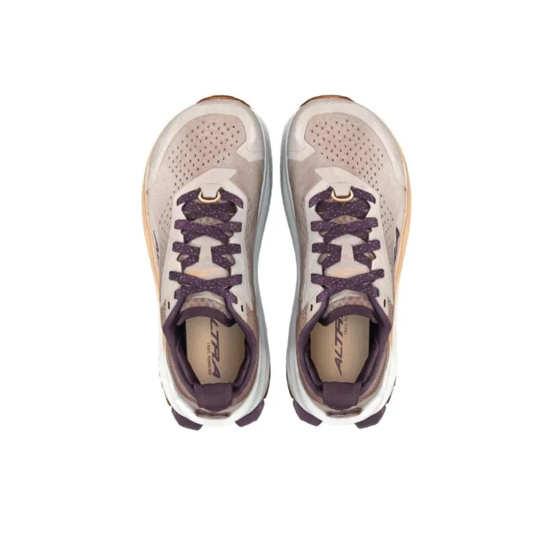 Altra Anti Slip Wear Resistant Low Top Trail Running Shoes Women's Brown-3