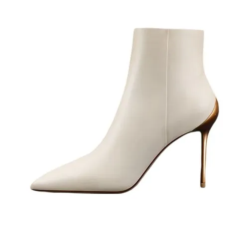 Miss Left Ankle Boots Women's Off White