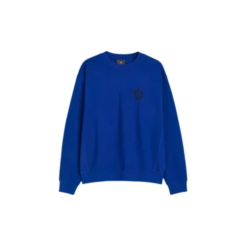 H&M Sweatshirts Men Bright Blue