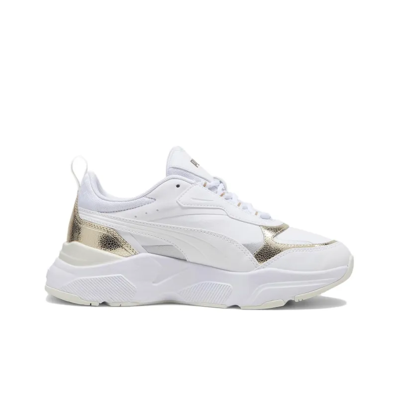 PUMA Cassia Anti-Slip Wear-Resistant Low-Top Casual Running Shoes Women's White-1