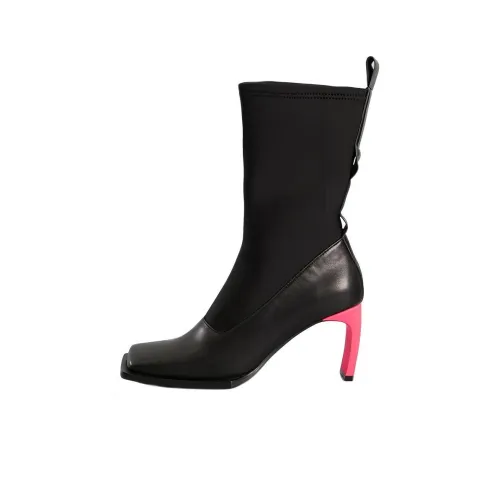 TNTZD Ankle Boots Women's Black/Red