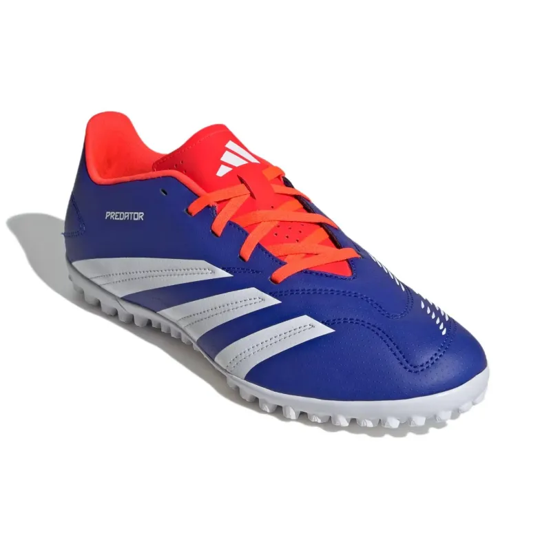 Adidas Predator CLUB Slip Resistant Breathable Soccer Shoes Men's Blue White-2