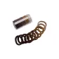 Bold Hair Tie Mixed Color 10 Pcs (1 Box)
