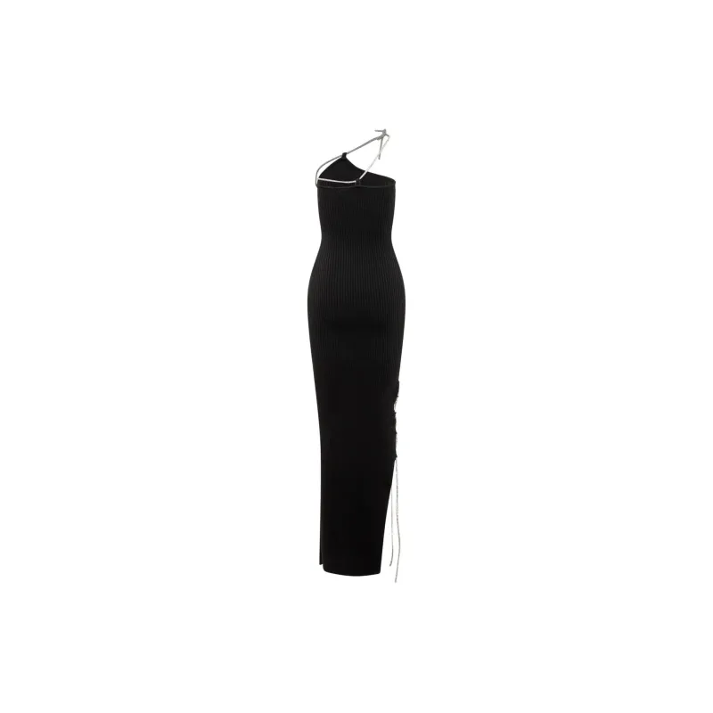 GIUSEPPE DI MORABITO Chain Embellished Dress-1