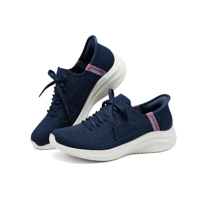 Skechers Sport Breathable Support Low Top Casual Shoes Women's Navy-2
