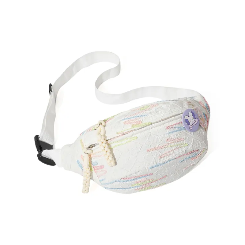 MASTER CANVAS Fabric Crossbody Bags Fanny Pack Regular Unisex Multicolor-3