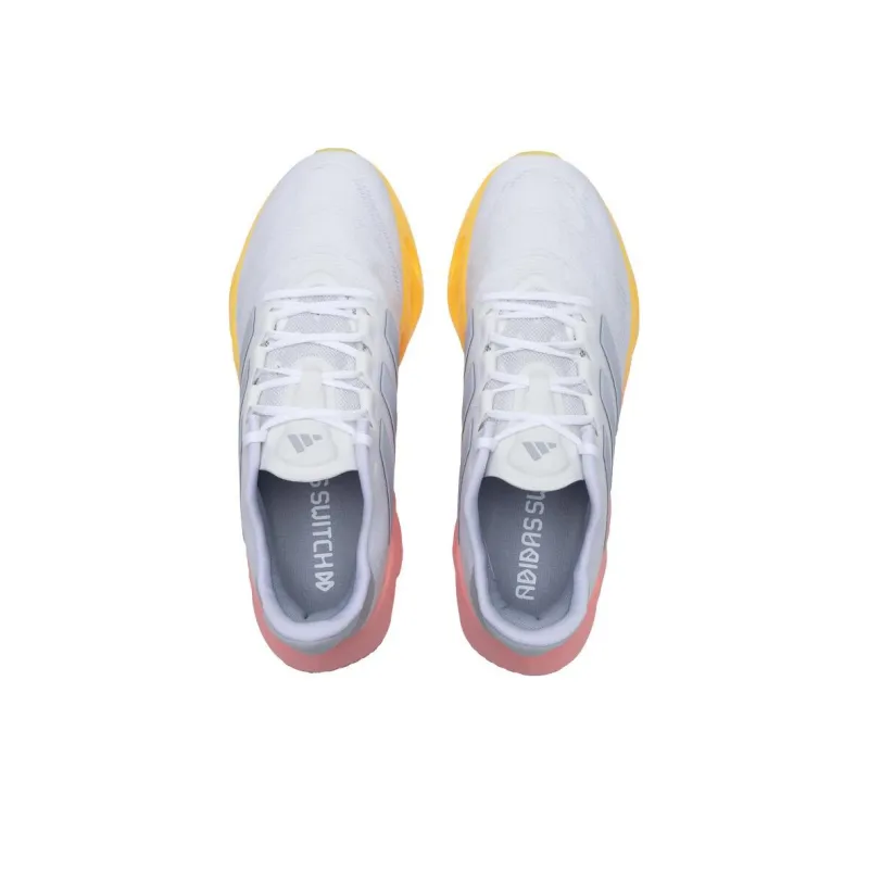 Adidas Switch FWD Durable Breathable Lightweight Low Top Training Running Shoes Men's White Gray-2