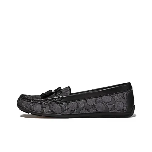 COACH Loafers Women's Black