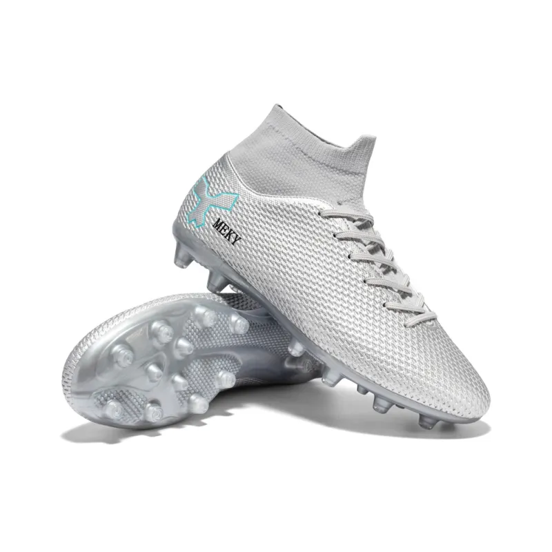 MEKY AG Rubber Short Studs TF Rubber Broken Studs Anti Slip Wear Resistant Soccer Shoes Unisex-18
