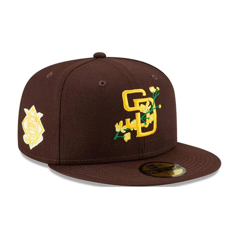 New Era Polyester Baseball Caps Unisex Brown-3