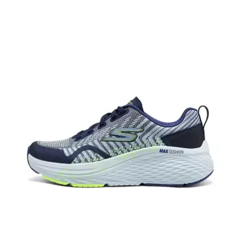 Skechers WOMEN'S GO Series Anti Slip Wear Resistant Low Top Casual Running Shoes Women's Blue/Lemon