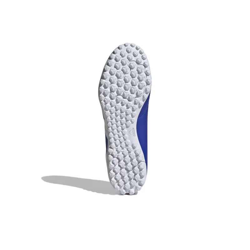 Adidas Predator CLUB Slip Resistant Breathable Soccer Shoes Men's Blue White-4