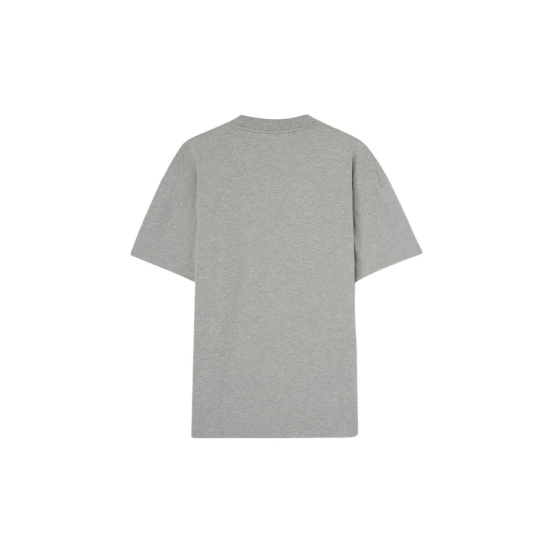 PALM ANGELS Logo Printed Crewneck T Shirt-1