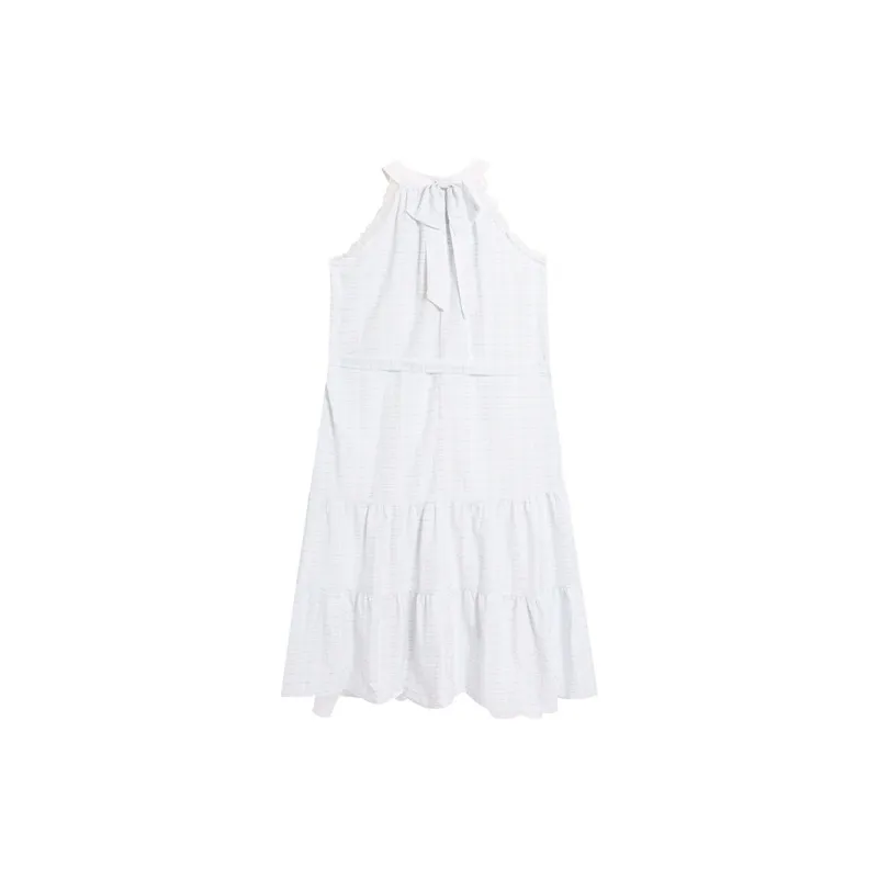Pzhk Sleeveless Dress Women's Blue-1