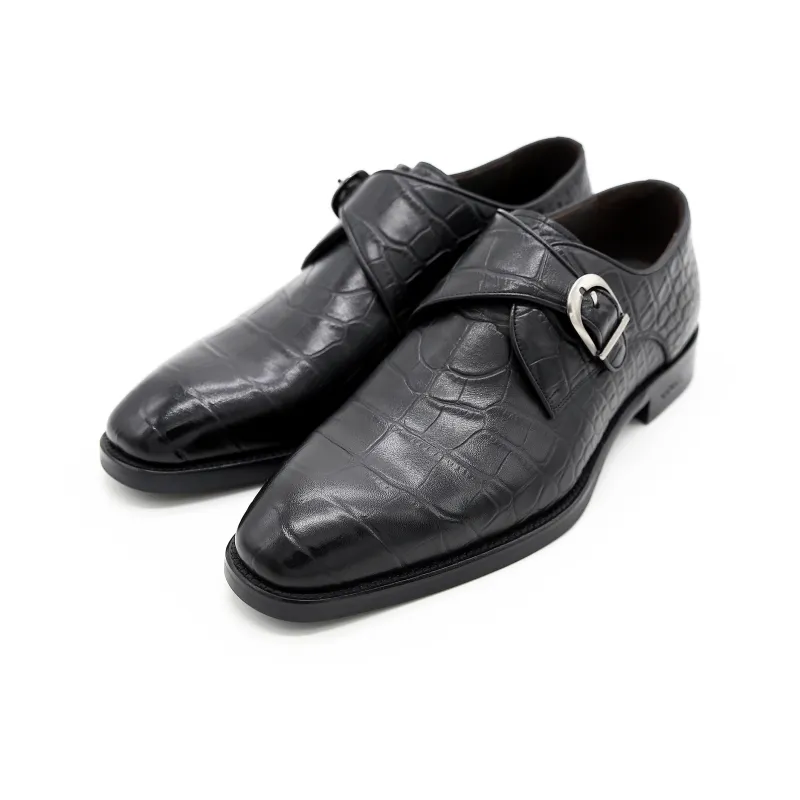 Satchi Business Formal Casual Leather Shoes Men's Black-2