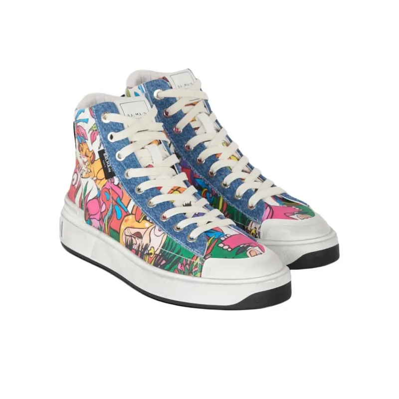 BALMAIN X Disney High-top Sneakers Women's-2