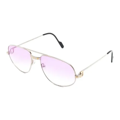 CARTIER Romance Santos Pilot-frame Sunglasses