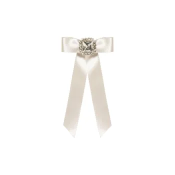 Jennifer Behr Zora Silk Bow Barrette