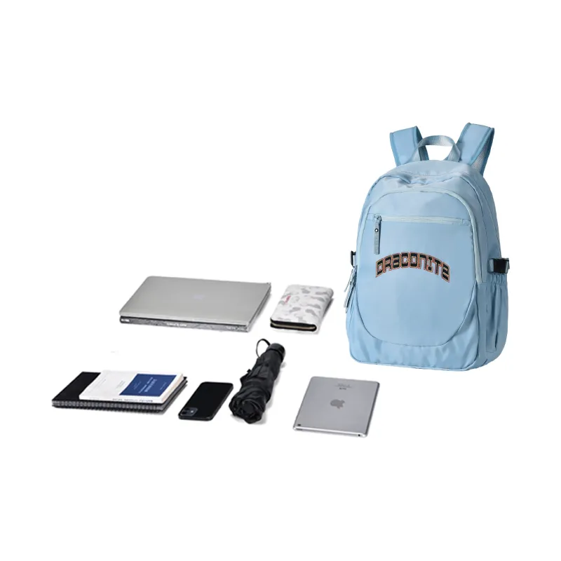 DRACONITE Polyester Backpack Laptop Bag Regular Unisex Sky Blue-4