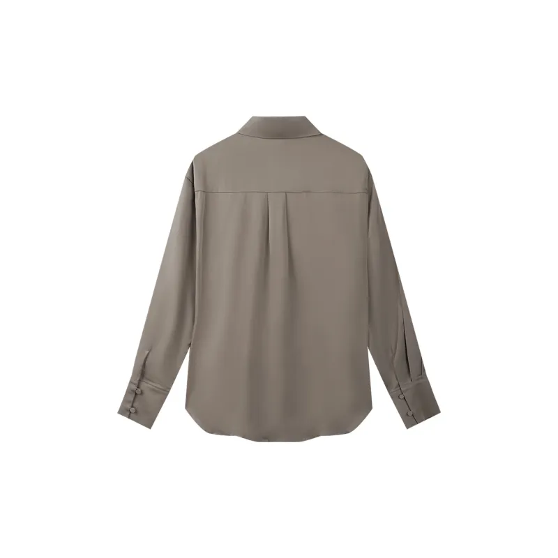 THE SEA LIFE Shirt Women's Tea Brown-1
