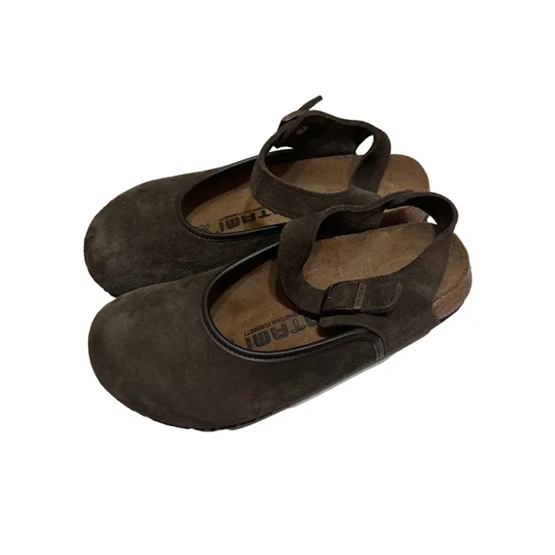 Birkenstock Casual Single Shoes Women's Brown-2