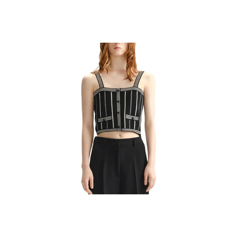 KARL LAGERFELD FW23 Camisole Women's Black-2
