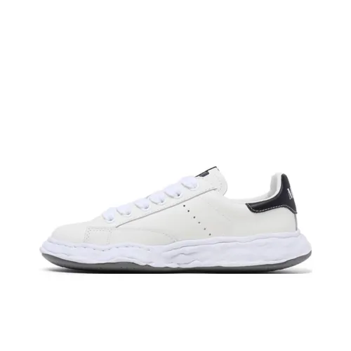 MIHARA YASUHIRO Anti Slip Wear Resistant Low Top Skateboard Shoes Unisex White
